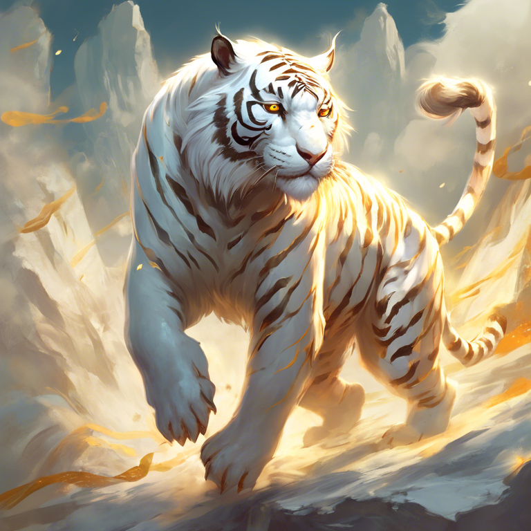 Baihu, the White Tiger of the West