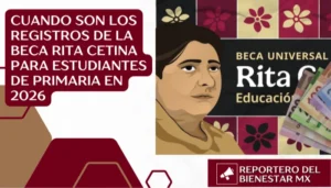 Cuando son los registros de la Beca Rita Cetina para Estudiantes de Primaria en 2026