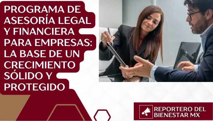 Programa de Asesoría Legal y Financiera para Empresas: La Base de un Crecimiento Sólido y Protegido
