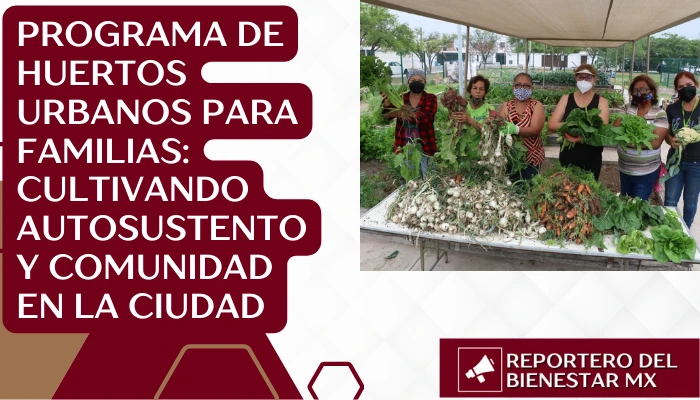 Programa de Huertos Urbanos para Familias: Cultivando Autosustento y Comunidad en la Ciudad