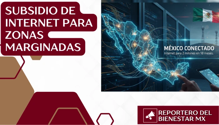 Subsidio de internet para zonas marginadas
